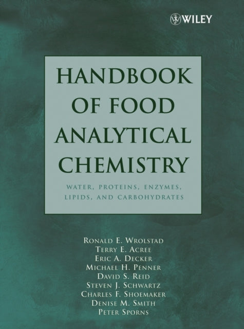Book cover of: Handbook of Food Analytical Chemistry, Volume 1. By: Ronald E. Wrolstad