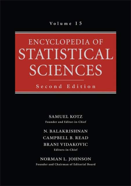 Book cover of: Encyclopedia of Statistical Sciences, Volume 15. By: Samuel Kotz