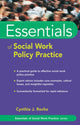 Book cover of: Essentials of Social Work Policy Practice. By: Cynthia J. Rocha