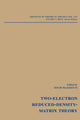 Book cover of: Reduced-Density-Matrix Mechanics. By: David A. Mazziotti