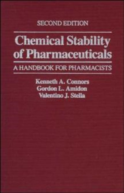 Book cover of: Chemical Stability of Pharmaceuticals