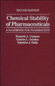 Book cover of: Chemical Stability of Pharmaceuticals