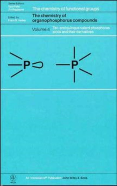 Book cover of: Chemistry of Organophosphorus Compounds, Volume 4. By: Frank R. Hartley