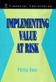 Book cover of: Implementing Value at Risk