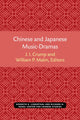 Book cover of: Chinese and Japanese Music-Dramas. By: J. I. Crump