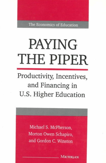 Book cover of: Paying the Piper