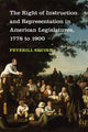 Book cover of: Right of Instruction and Representation in American Legislatures, 1778 to 1900. By: Peverill Squire
