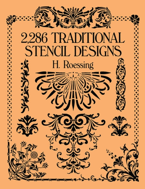Book cover of: 2,286 Traditional Stencil Designs