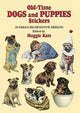 Book cover of: Old-Time Dogs and Puppies Stickers. By: Maggie Kate