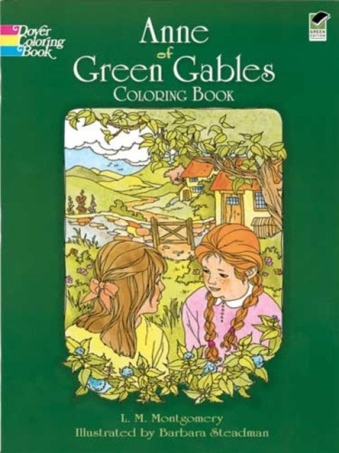 Book cover of: Anne of Green Gables Coloring Book. By: Lucy Maud Montgomery