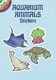 Book cover of: Aquarium Animals Stickers. By: Nina Barbaresi
