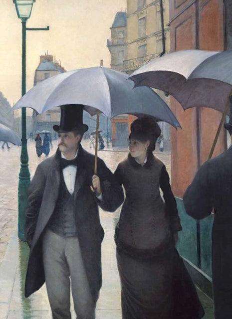 Book cover of: Paris Street; Rainy Day Notebook. By: Gustave Caillebotte