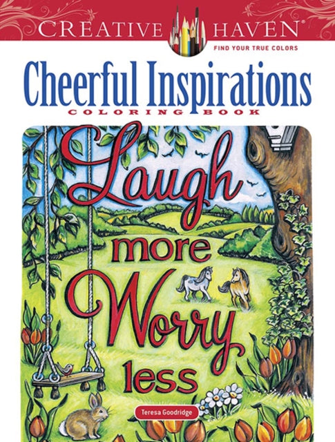 Book cover of: Creative Haven Cheerful Inspirations Coloring Book
