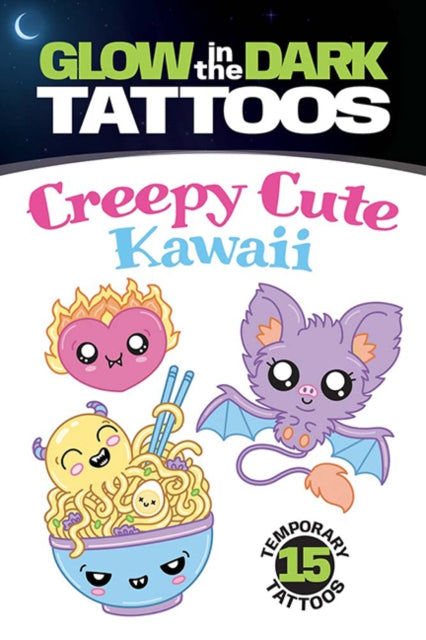 Book cover of: Creepy Cute Kawaii Tattoos. By: Mary Eakin