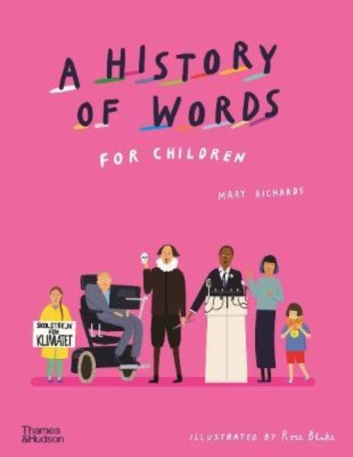 Book cover of: History of Words for Children. By: Mary Richards