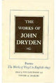 Book cover of: Works of John Dryden, Volume VI. By: John Dryden