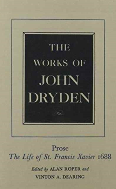 Book cover of: Works of John Dryden, Volume XIX. By: John Dryden