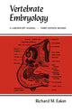 Book cover of: Vertebrate Embryology