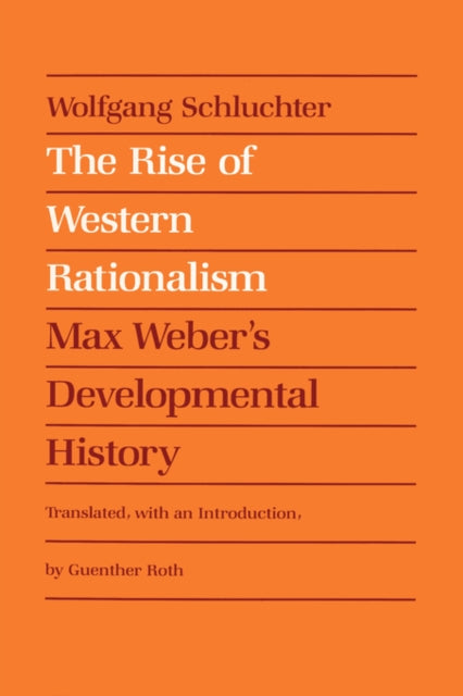 Book cover of: Rise of Western Rationalism. By: Wolfgang Schluchter