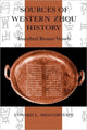 Book cover of: Sources of Western Zhou History. By: Edward L. Shaughnessy