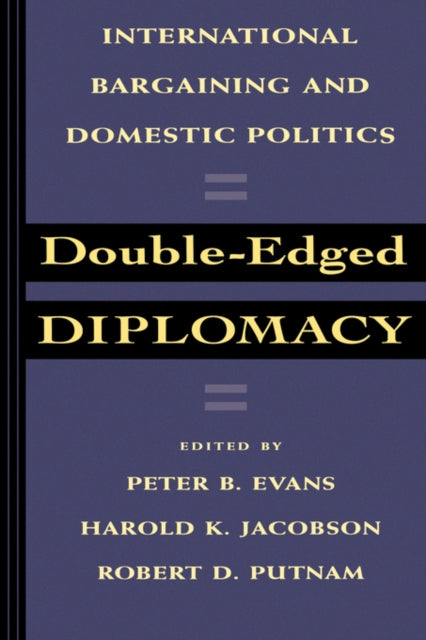 Book cover of: Double-Edged Diplomacy