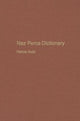 Book cover of: Nez Perce Dictionary