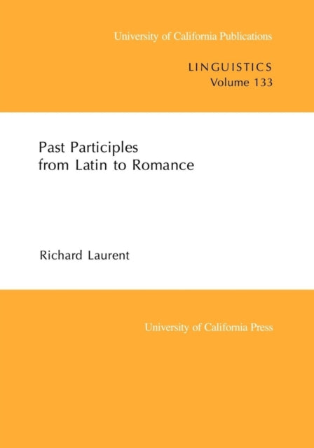 Book cover of: Past Participles from Latin to Romance