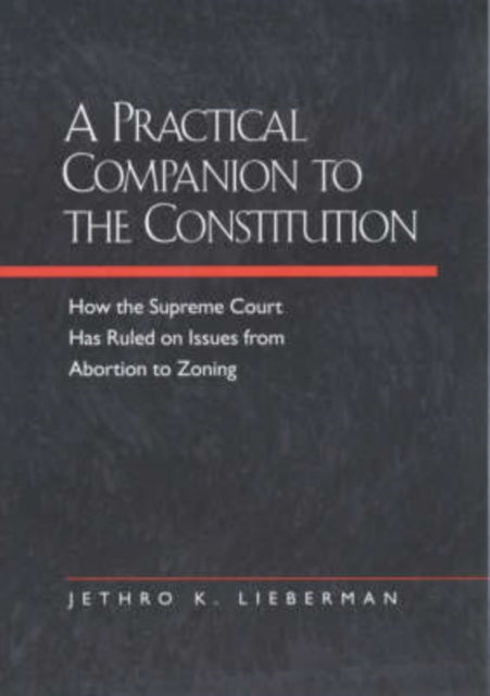 Book cover of: Practical Companion to the Constitution