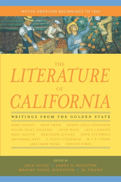 Book cover of: Literature of California, Volume 1