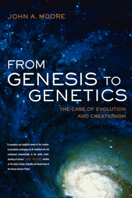 Book cover of: From Genesis to Genetics. By: John A. Moore