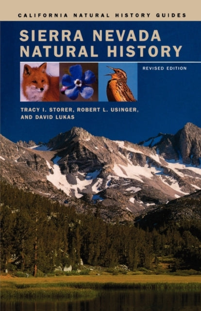 Book cover of: Sierra Nevada Natural History. By: Tracy I. Storer
