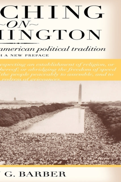 Book cover of: Marching on Washington. By: Lucy G. Barber