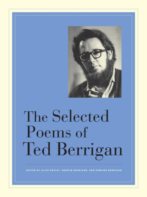 Book cover of: Selected Poems of Ted Berrigan