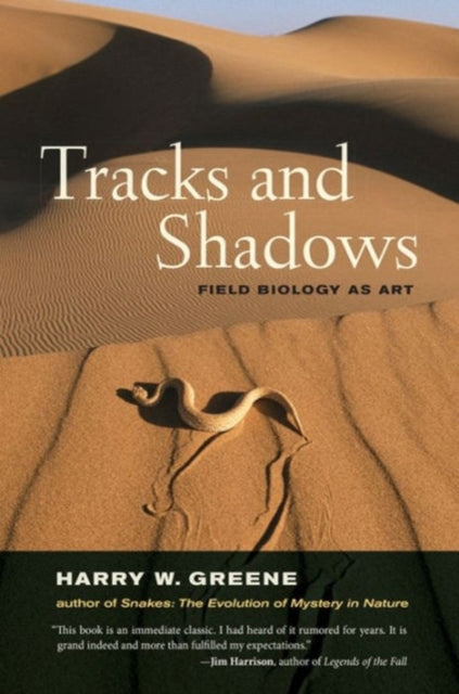 Book cover of: Tracks and Shadows. By: Harry W. Greene