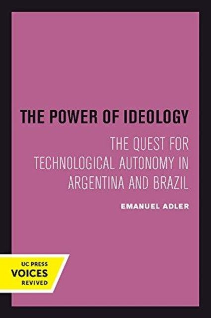 Book cover of: Power of Ideology. By: Emanuel Adler