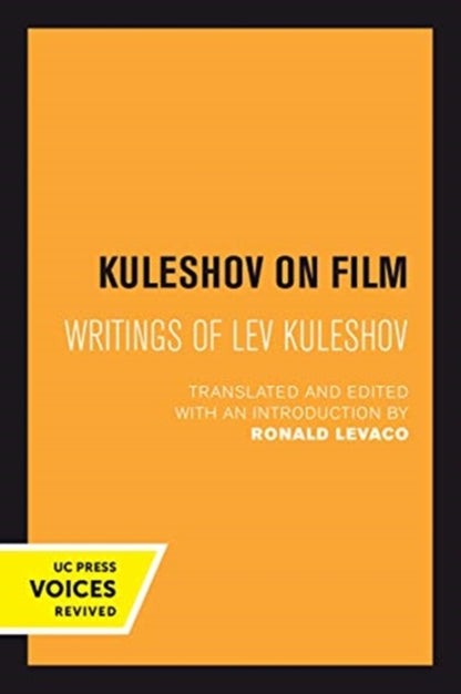 Book cover of: Kuleshov on Film. By: Lev Kuleshov