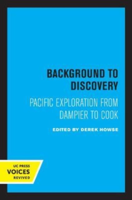 Book cover of: Background to Discovery. By: Derek Howse