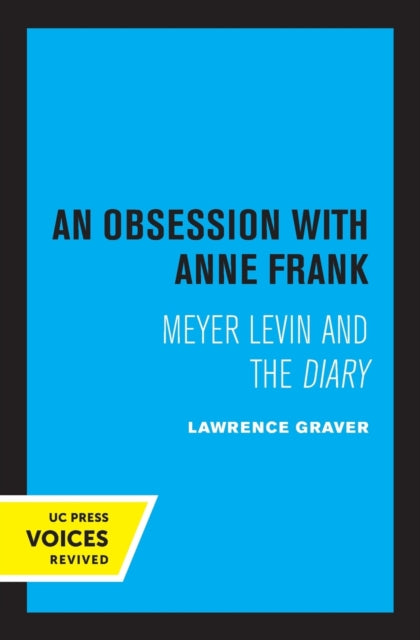 Book cover of: Obsession with Anne Frank. By: Lawrence Graver