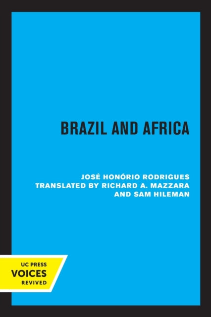 Book cover of: Brazil and Africa. By: José Honório Rodrigues