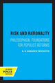 Book cover of: Risk and Rationality. By: K. S. Shrader-Frechette