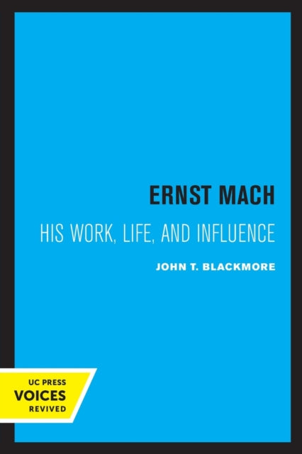 Book cover of: Ernst Mach. By: John T. Blackmore