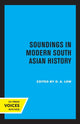 Book cover of: Soundings in Modern South Asian History. By: D. A. Low