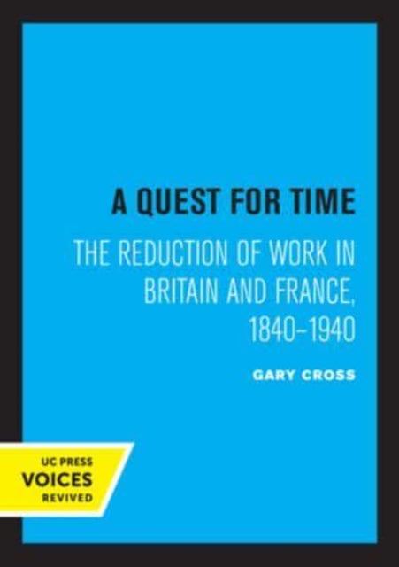 Book cover of: Quest for Time. By: Gary Cross
