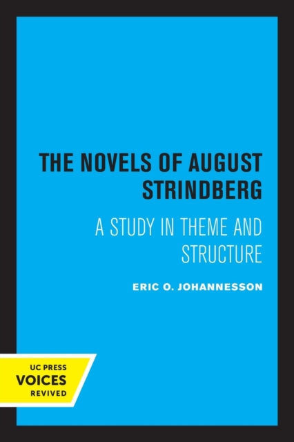 Book cover of: Novels of August Strindberg. By: Eric O. Johannesson