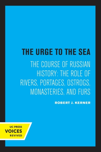 Book cover of: Urge to the Sea. By: Robert Joseph Kerner