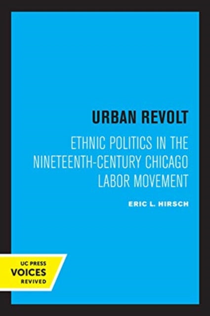 Book cover of: Urban Revolt. By: Eric L. Hirsch