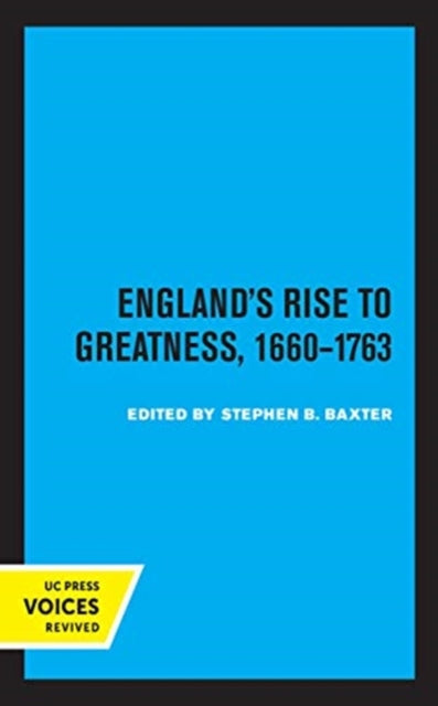 Book cover of: England's Rise to Greatness, 1660-1763. By: Stephen Baxter