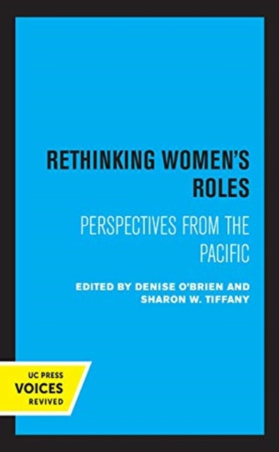 Book cover of: Rethinking Women's Roles. By: Sharon W. Tiffany