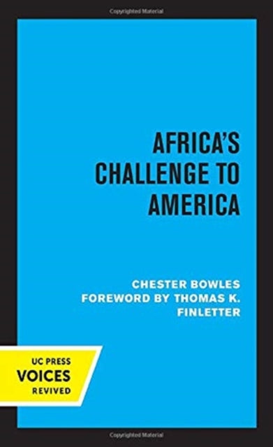 Book cover of: Africa's Challenge to America. By: Chester Bowles