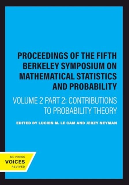 Book cover of: Proceedings of the Fifth Berkeley Symposium on Mathematical Statistics and Probability, Volume II, Part II. By: Lucien M. Le Cam